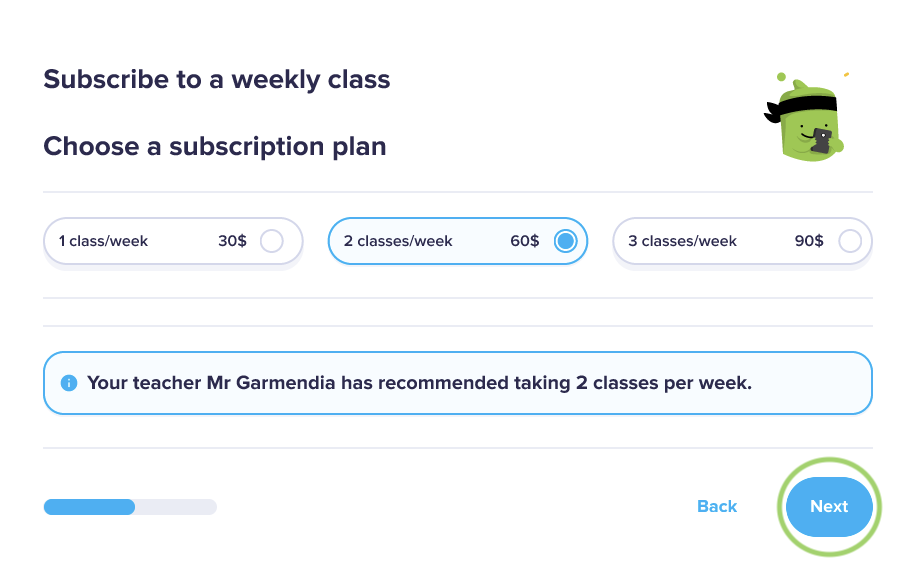 Subscribe to a weekly class.png